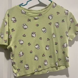 Hello kitty crop top